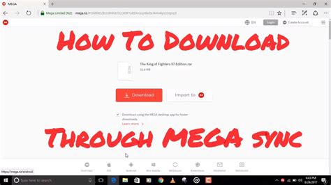 download with mega|Sync .